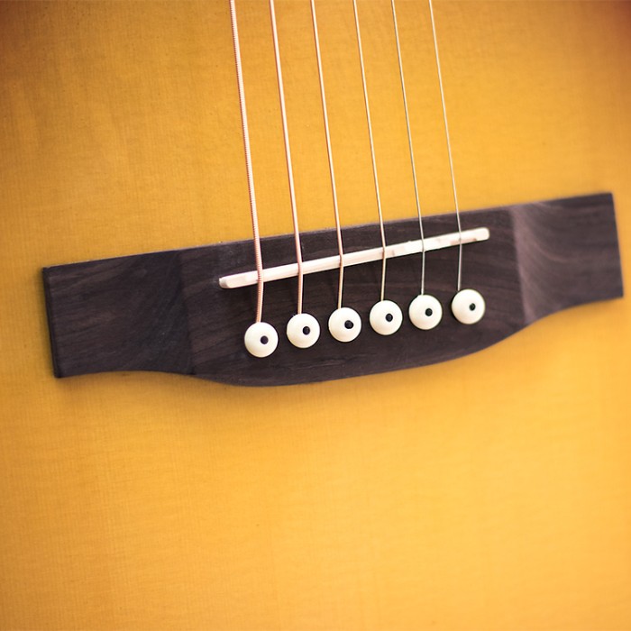 Pianura Dreadnought Cutaway Sunburst