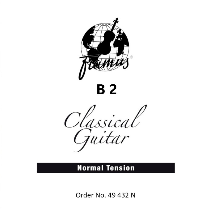 Classic Singola classica nylon B-2nd Normal