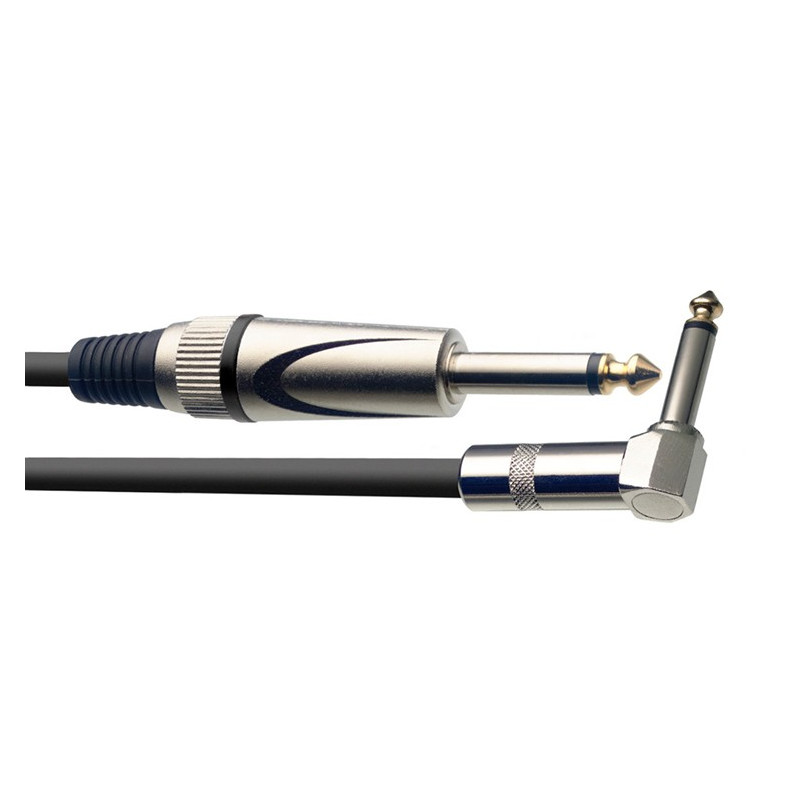 Cavo strumento 1,5m Jack 6,3 M MO 90/Jack 6,3 M MO