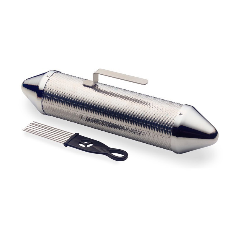 Guiro/Shaker in metallo