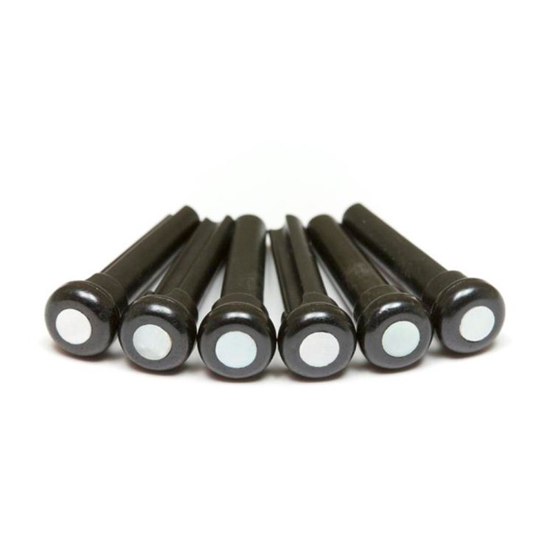 Piroli Presentation Black/Mother of Pearl Dot 4mm