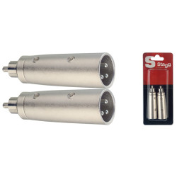 Adattatore 1xXlr M/1xRca M...