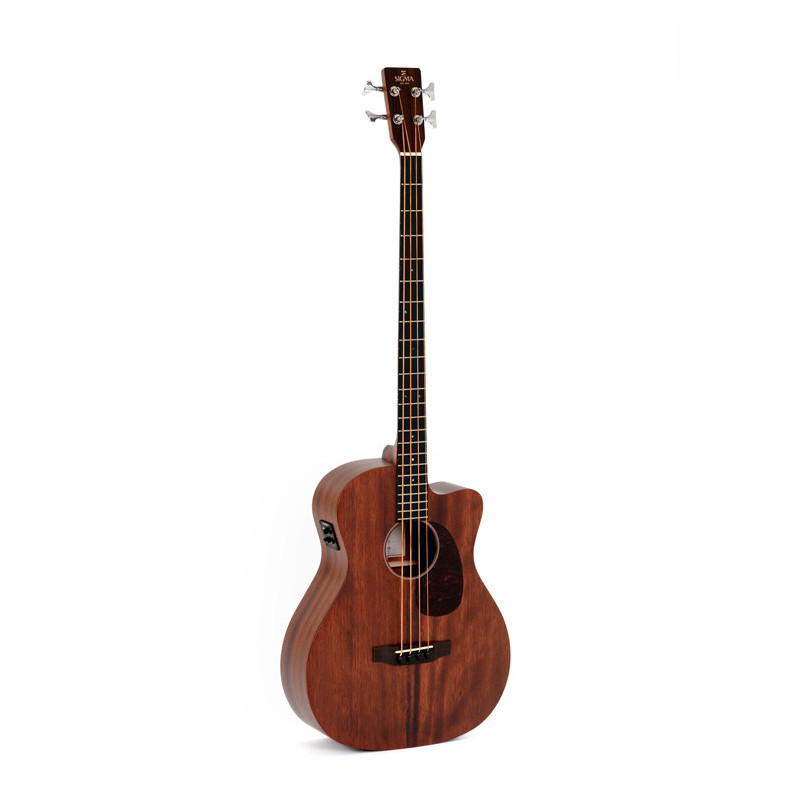 Basso acustico Jumbo cutaway elettrificato