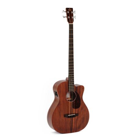 Basso acustico Jumbo cutaway elettrificato