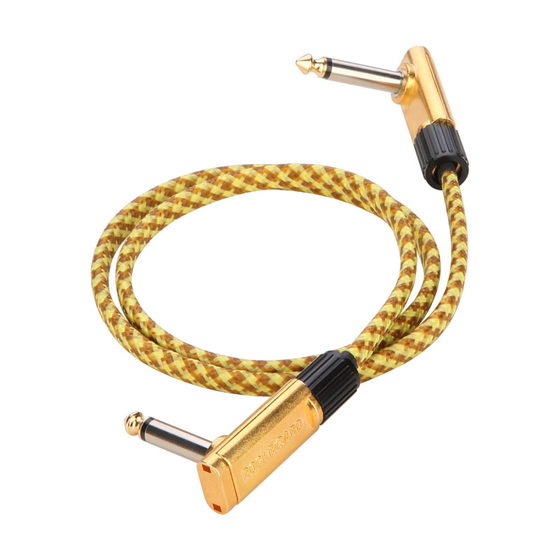 Flat Patch Cable Vintage Tweed 60cm