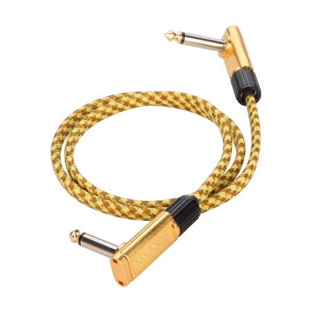 Flat Patch Cable Vintage Tweed 60cm