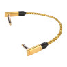 Flat Patch Cable Vintage Tweed 20cm
