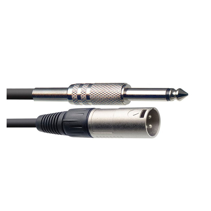 Cavo audio 3m Jack 6,3 M MO/Xlr M