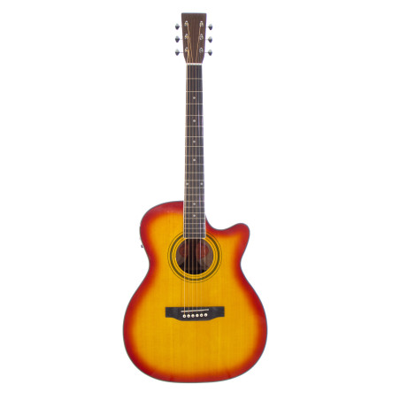 OM cutaway elettrificata cherryburst