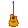 OM cutaway elettrificata cherryburst