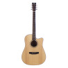 Dreadnought cutaway elettrificata natural