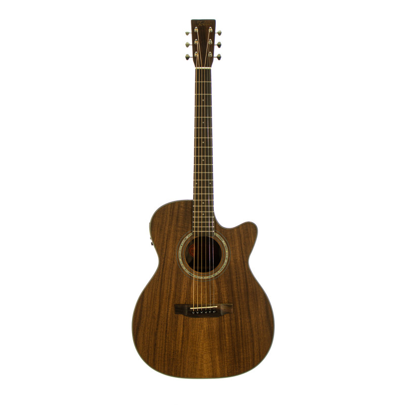 OM cutaway elettrificata koa
