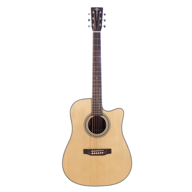 Dreadnought cutaway elettrificata natural