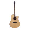Dreadnought cutaway elettrificata natural