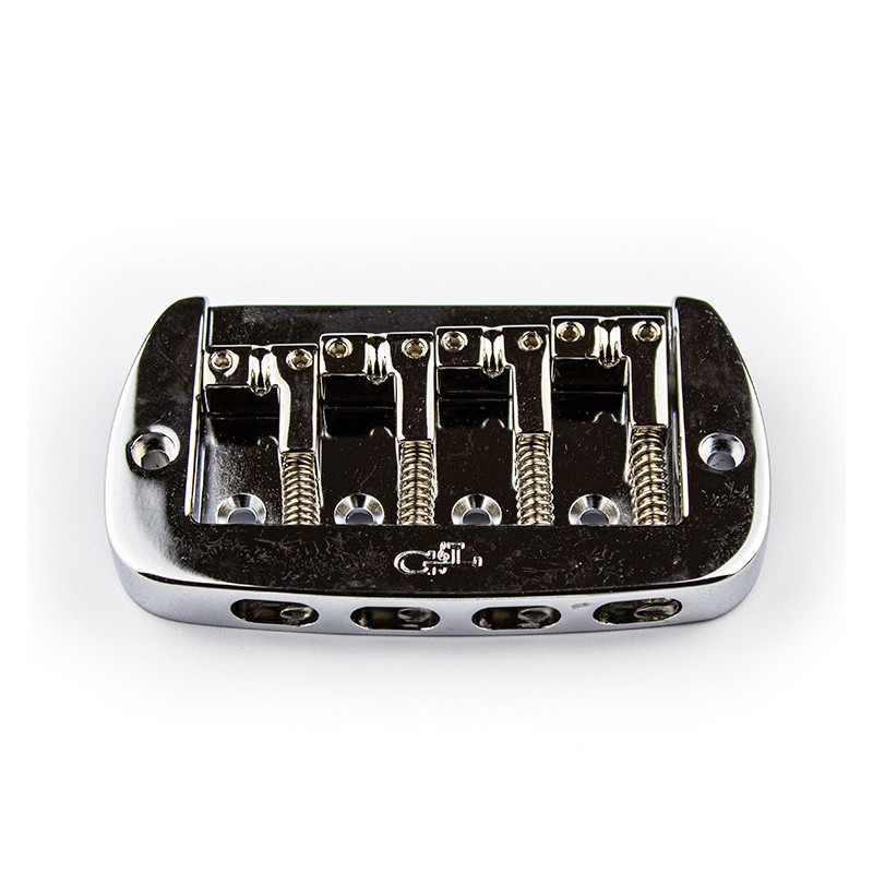 Ponte Cromato RH Saddle Lock per basso 4 corde