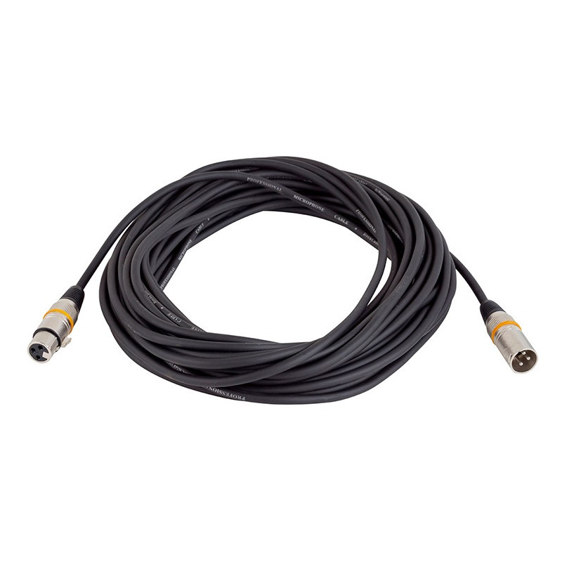 Cavo Microfono 15m 1x Xlr F/1x Xlr M