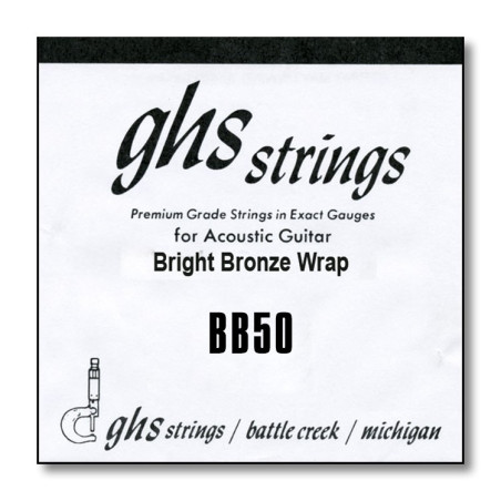 Singola acustica Bright Bronze 050