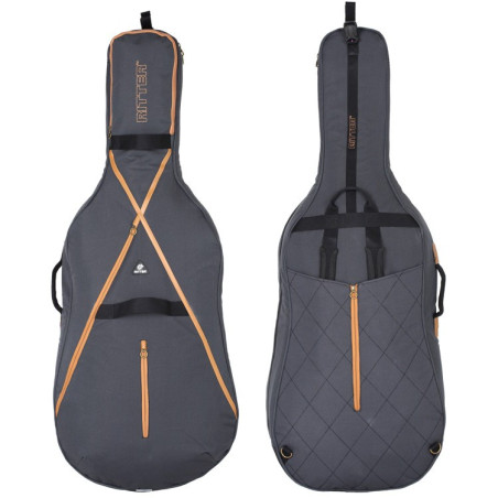 Borsa violoncello 1/2 Grigio/Marrone