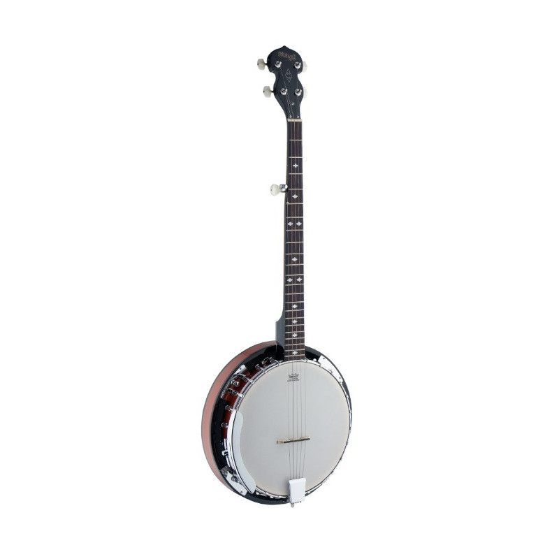 Banjo 5 corde cassa legno 24 tiranti