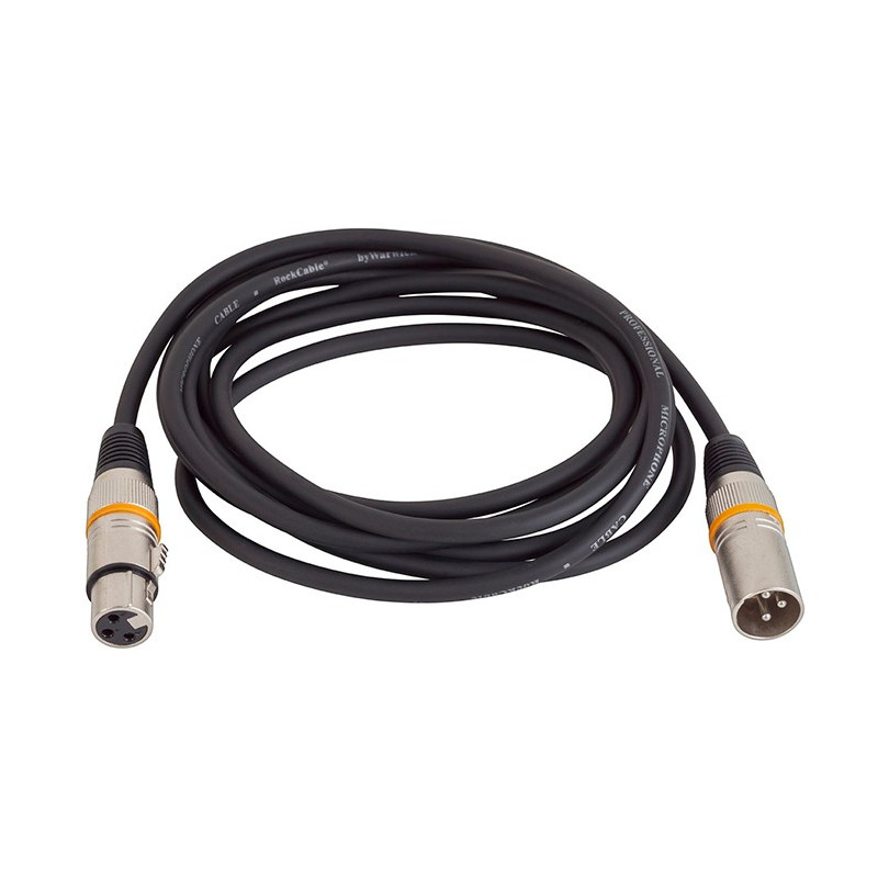 Cavo Microfono 3m 1x Xlr F/1x Xlr M