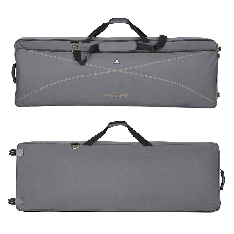 Borsa tastiera 138x37x17cm Grigio/Marrone