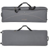 Borsa tastiera 138x37x17cm Grigio/Marrone