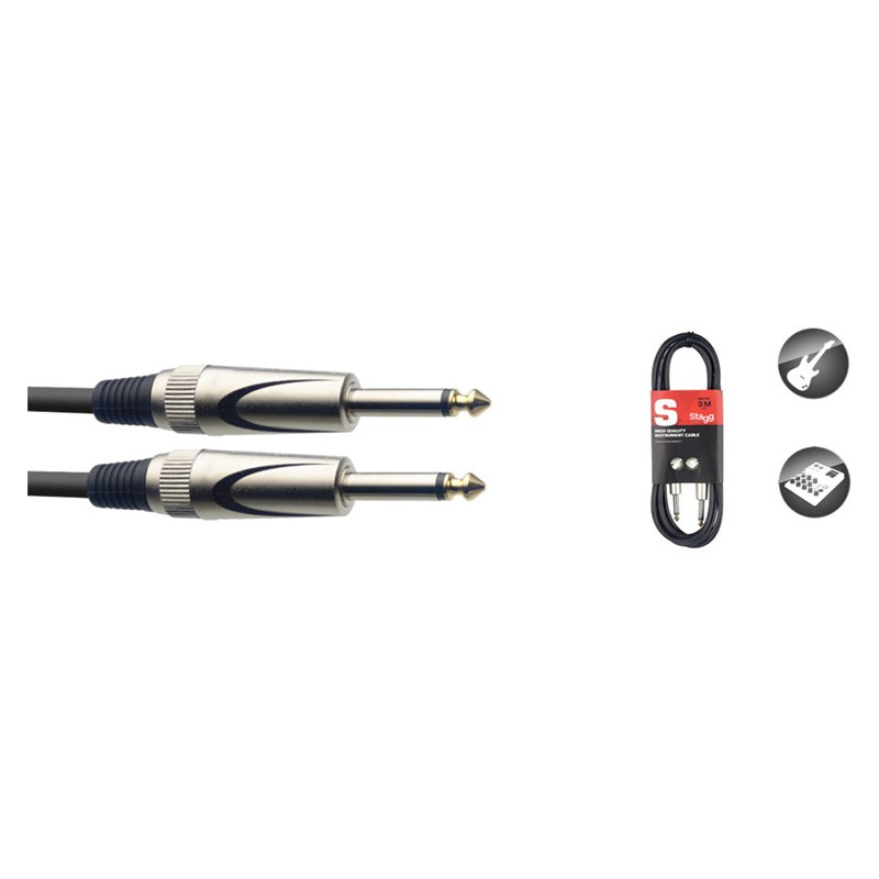 Cavo strumento 3m Jack 6,3 M MO/Jack 6,3 M MO