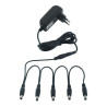 Alimentatore 9V DC 1300 mA con Daisy Chain