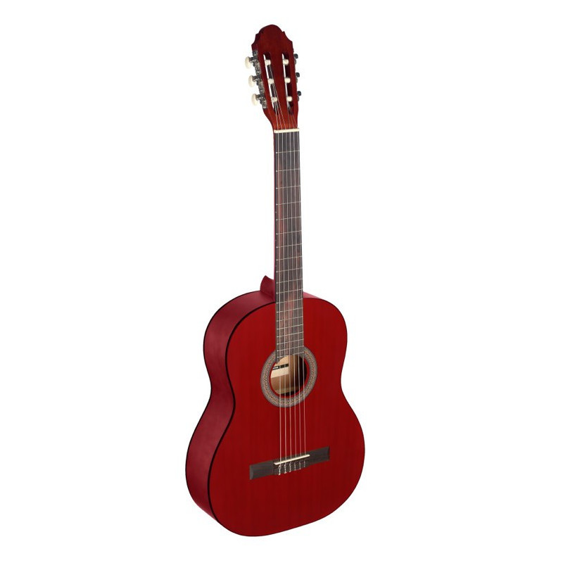 Chitarra classica 4/4 rossa