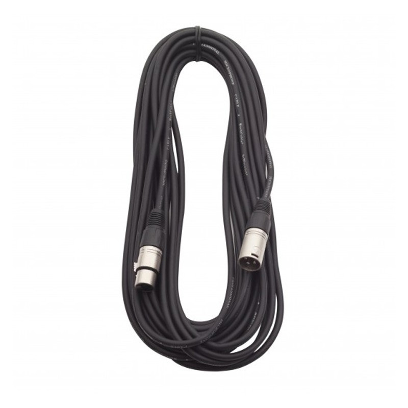 Cavo Microfono 10m 1x Xlr F/1x Xlr M