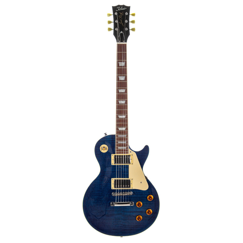 LP Style Flame See Through Blue