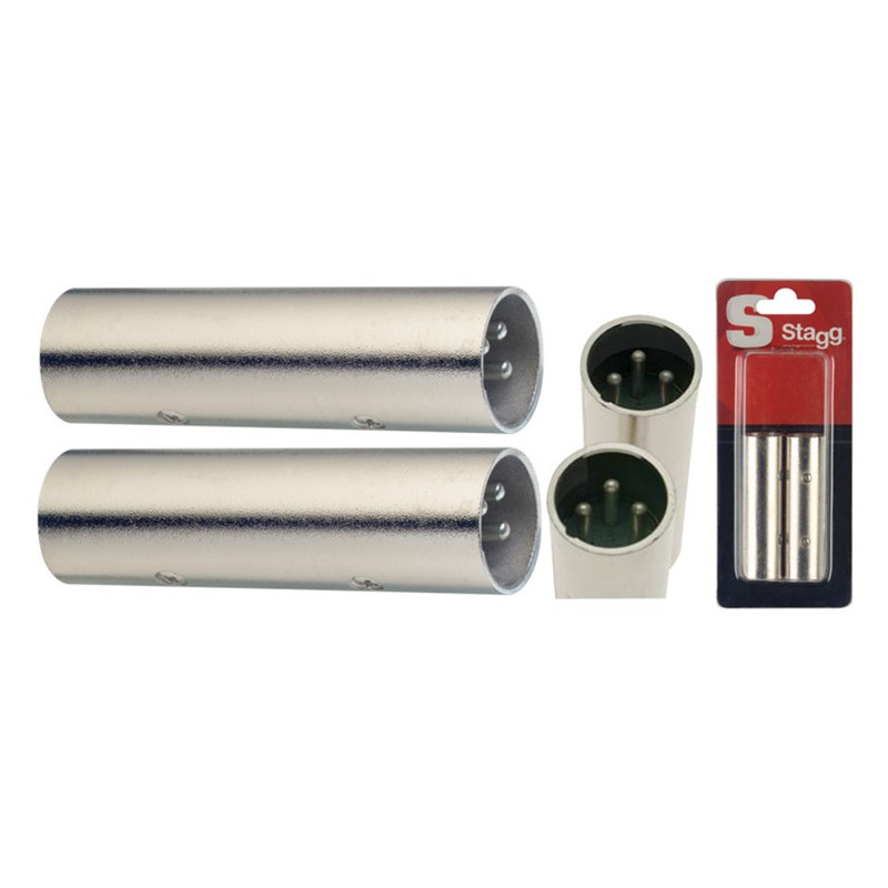 Adattatore 1xXlr M/1xXlr M Cnf.2pcs
