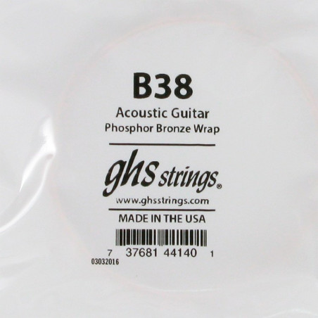 Singola acustica Phosphor Bronze 038