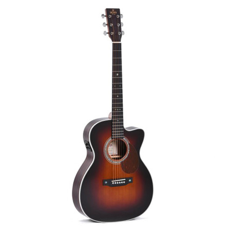1 OM cutaway elettrificata sunburst