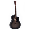 10 Grand OM cutaway elettrificata nera