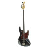 MetroExpress PJ Bass 4 Fretless Hybrid Black