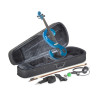 Violino 4/4 elettrico blu metallizzato