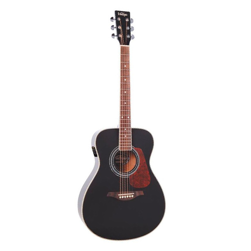 VE330 FOLK GUITAR Black
