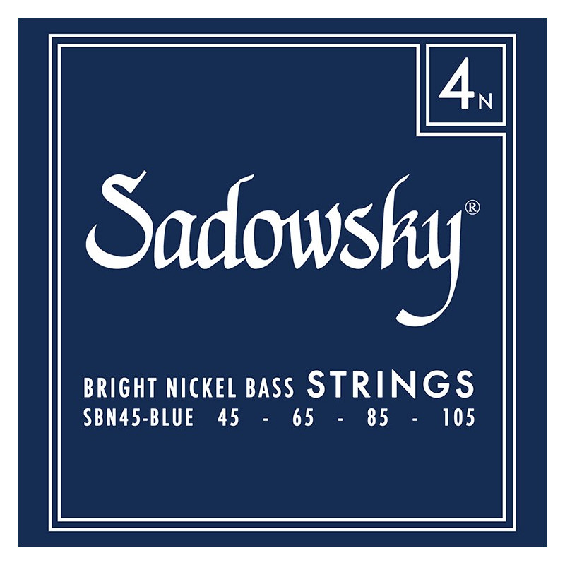 Blue Label Basso Elettrico 4 St 045-105 Nickel