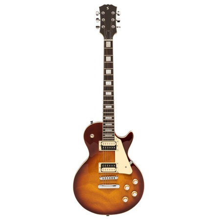 Chitarra elettrica L Style vintage burst