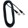 Cavo Microfono 6m 1x Xlr F/1x Xlr M