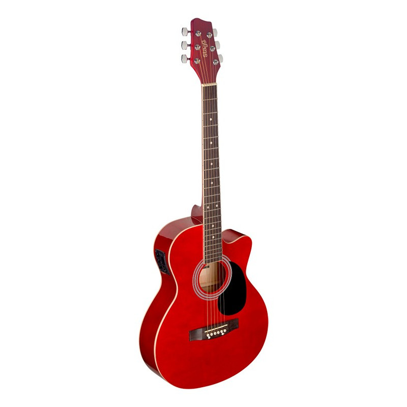 Auditorium cutaway elettrificata rossa