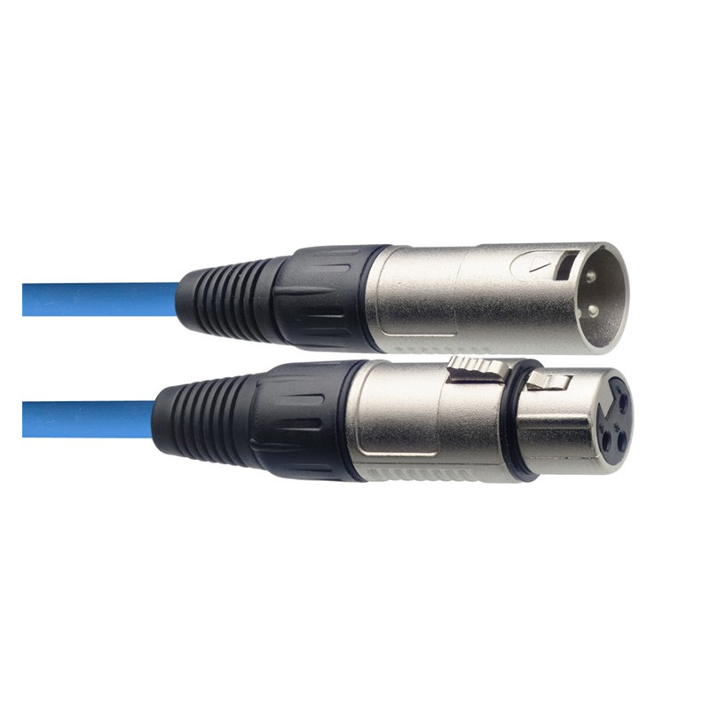Cavo microfono 6m Xlr F/Xlr M