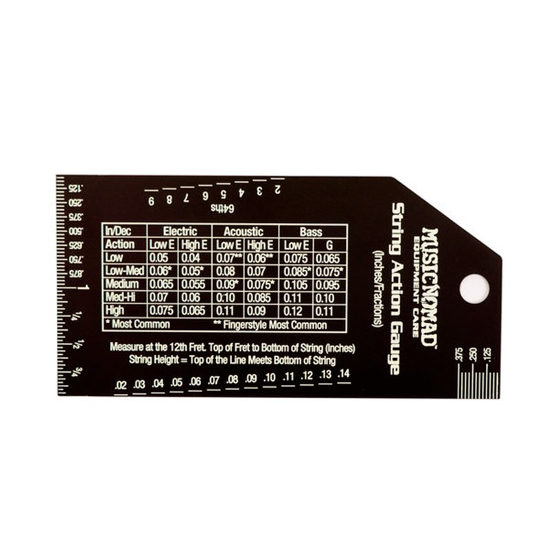 Precision String Action Gauge