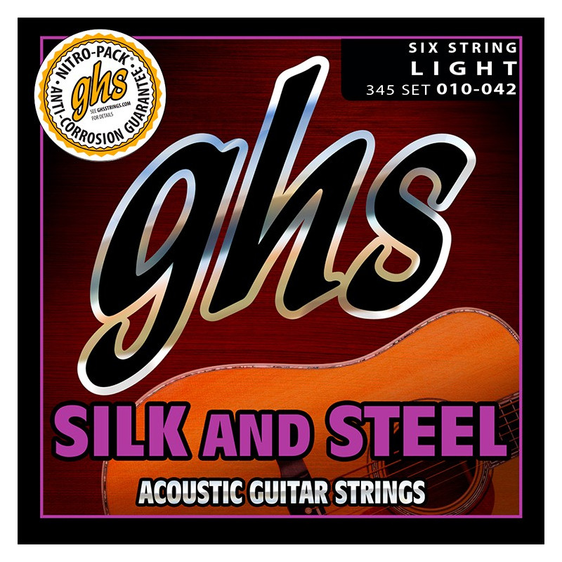 Silk and Steel Acustica 6 St 010-042