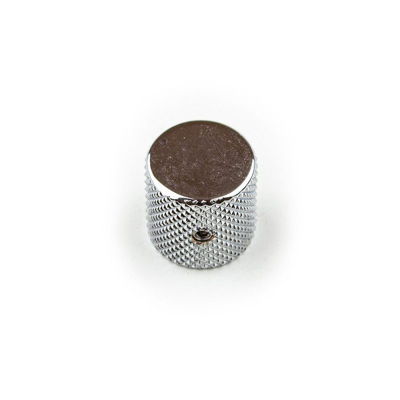 Manopola alluminio cromata Pot Solid-Shaft