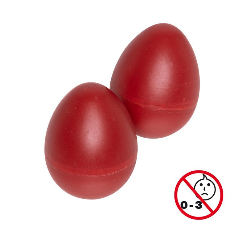 Maracas uovo 20g rosso