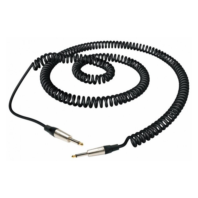 Cavo Strumento 6m Jack 6,3 M MO/Jack 6,3 M MO Spir