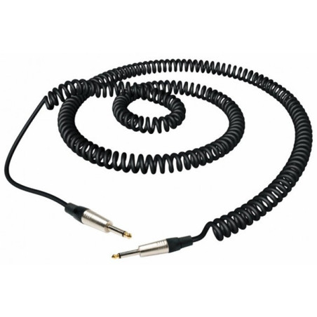 Cavo Strumento 6m Jack 6,3 M MO/Jack 6,3 M MO Spir