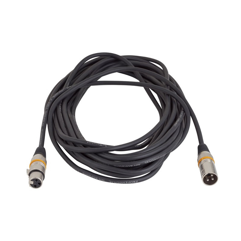 Cavo Microfono 10m 1x Xlr F/1x Xlr M